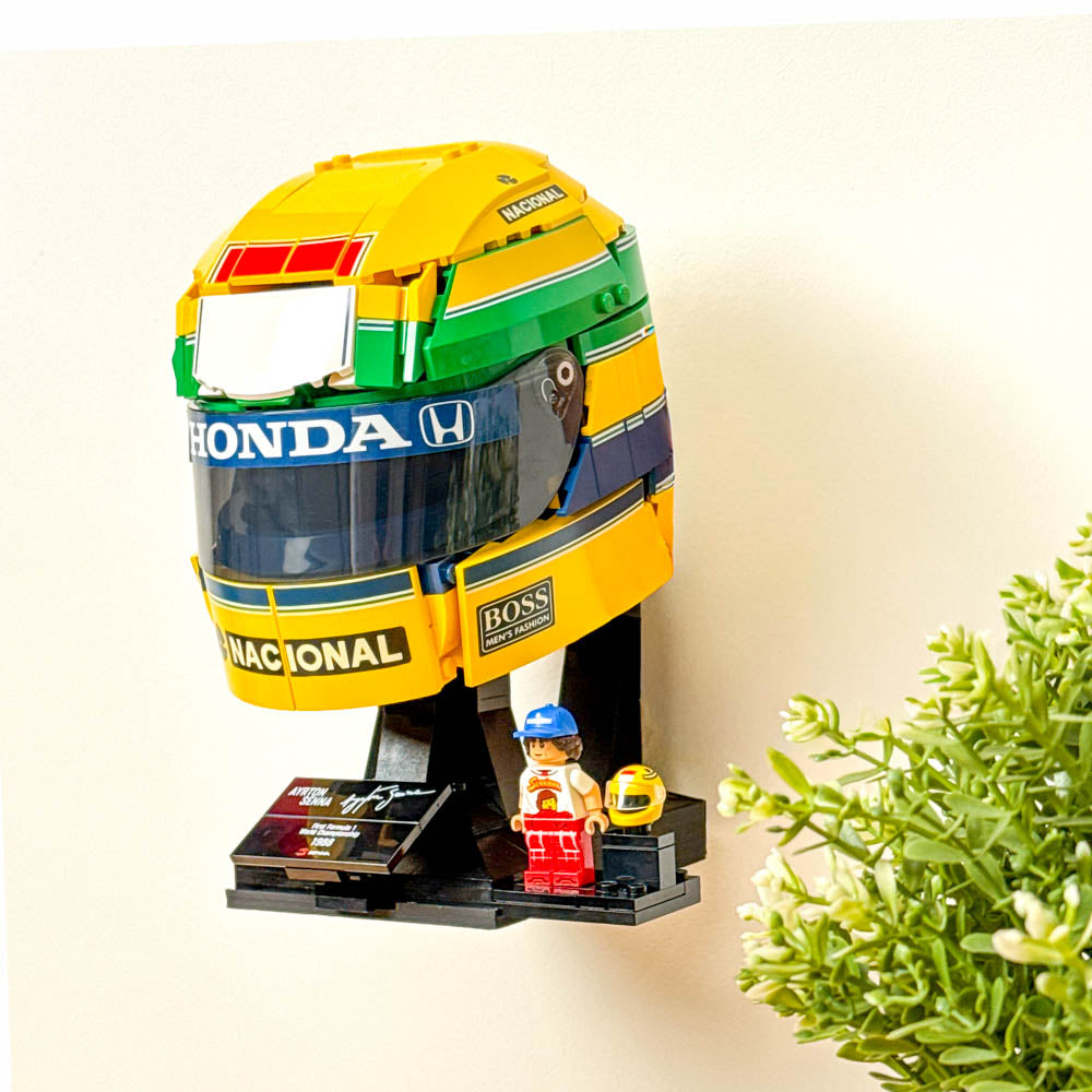 Wall Mount for LEGO Ayrton Senna's Helmet | 43024