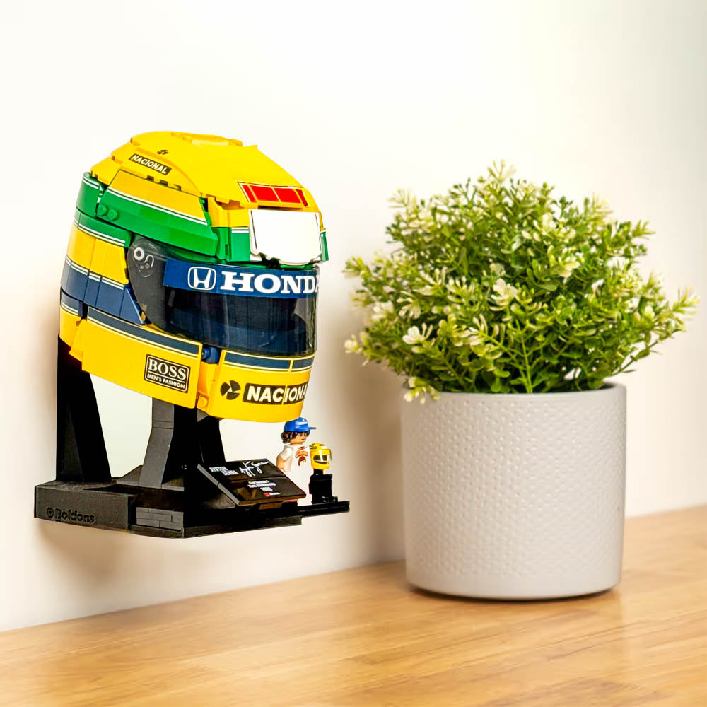 Wall Mount for LEGO Ayrton Senna's Helmet | 43024