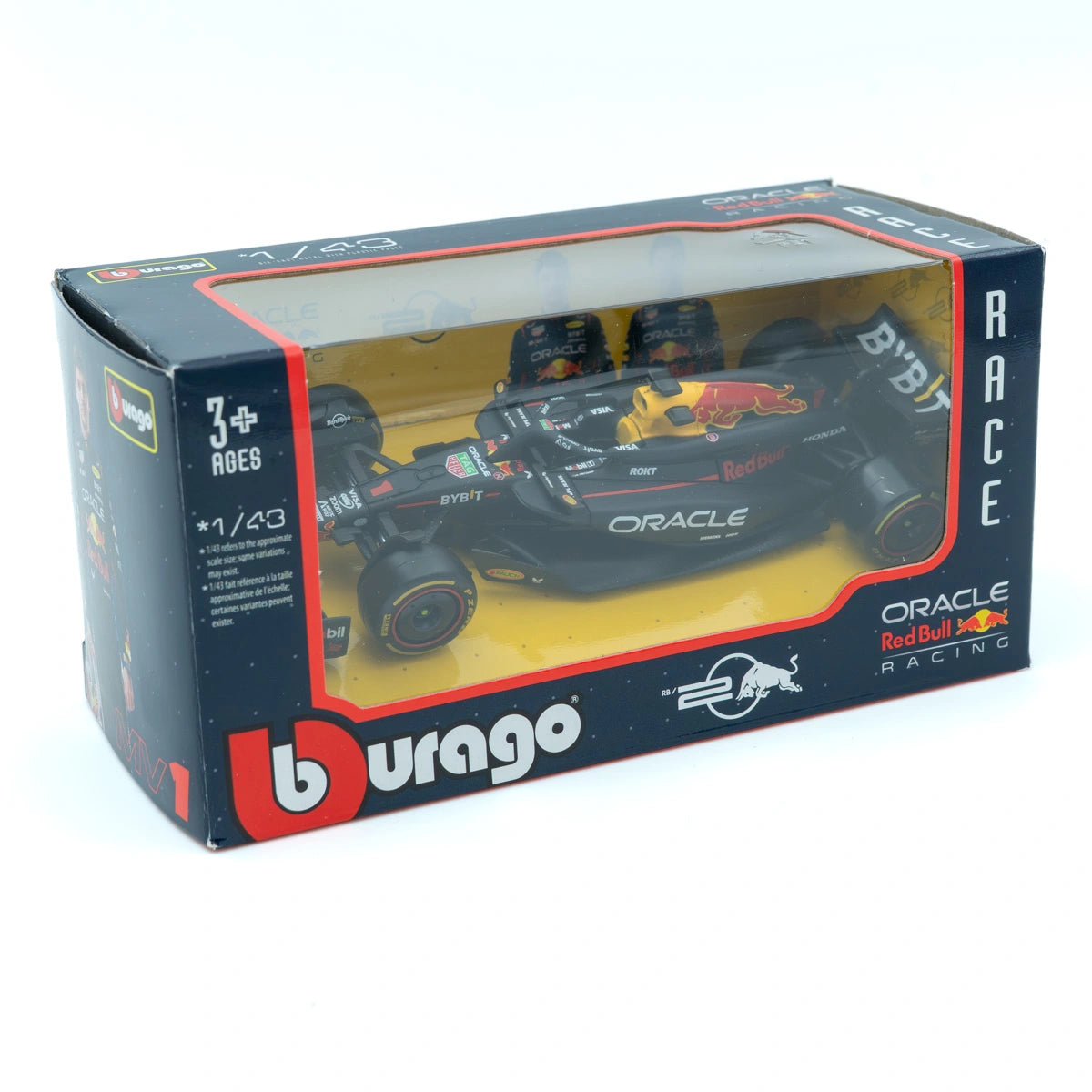 Bburago Red Bull Racing RB20 #1 Max Verstappen 2024 Schaalmodel 1:43