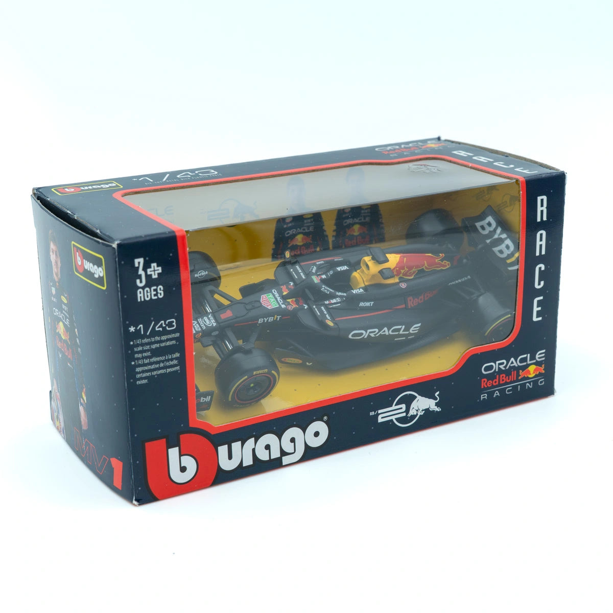 Bburago Red Bull Racing RB20 #1 Max Verstappen 2024 Schaalmodel 1:43