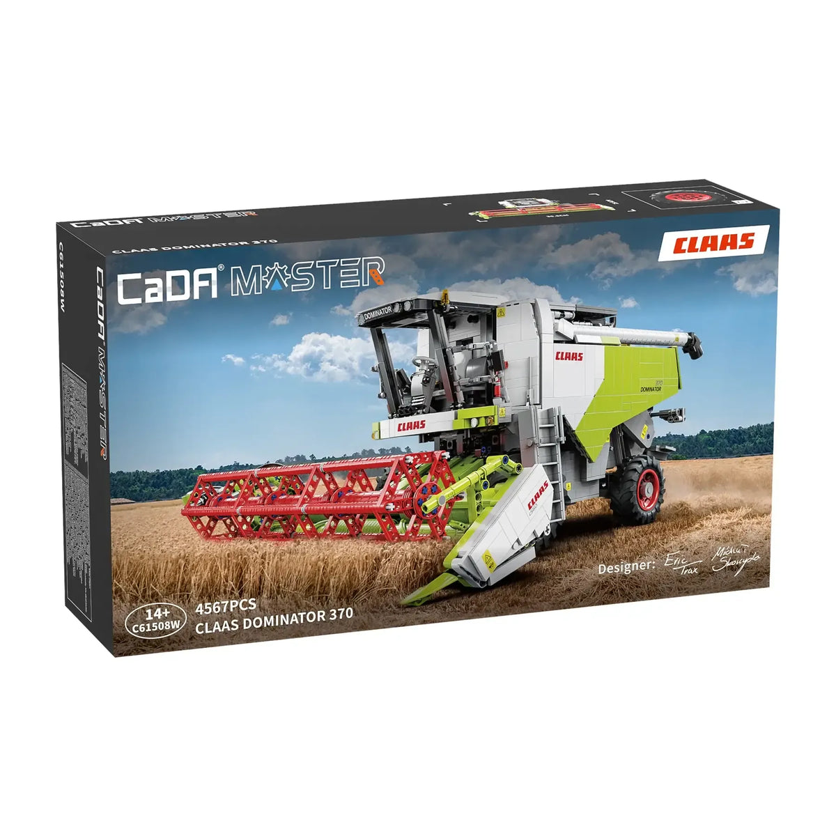 CaDA Claas Dominator 370 1:17 - Bouwset | C61508W