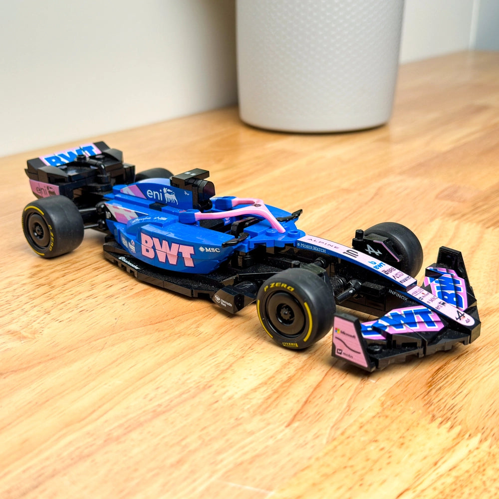 CaDA BWT Alpine F1 A522 1:24 - Bausteinset Auto | C55024W
