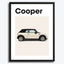 Mini Cooper Auto Poster