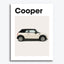 Mini Cooper Auto Poster