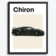 Bugatti Chiron Auto Poster