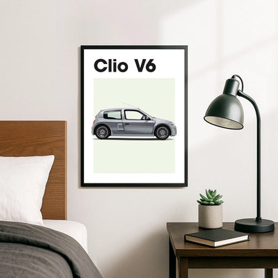 Renault Clio V6 Auto Poster