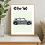Renault Clio V6 Auto Poster