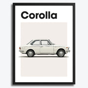 Toyota Corolla E10 Auto Poster