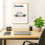 Toyota Corolla E10 Auto Poster