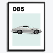 Aston Martin DB5 Auto Poster