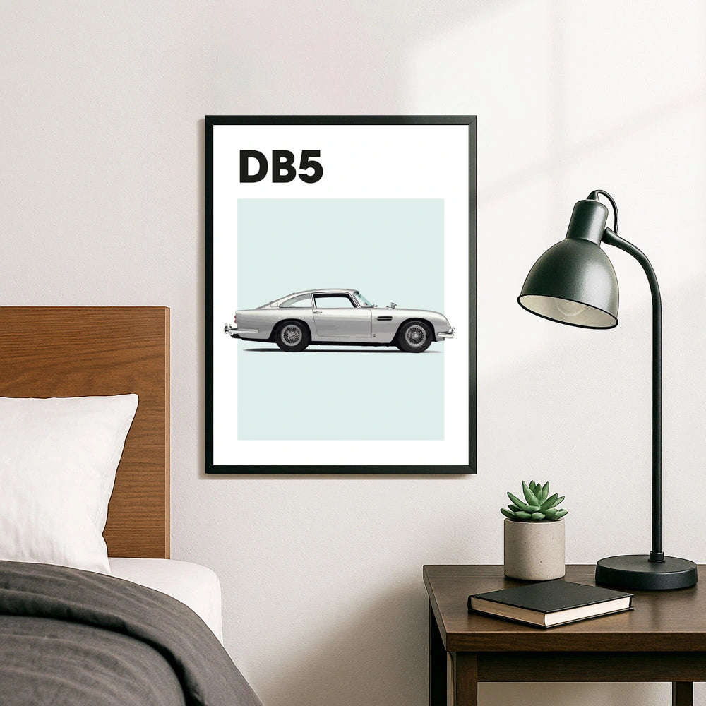 Aston Martin DB5 Auto Poster