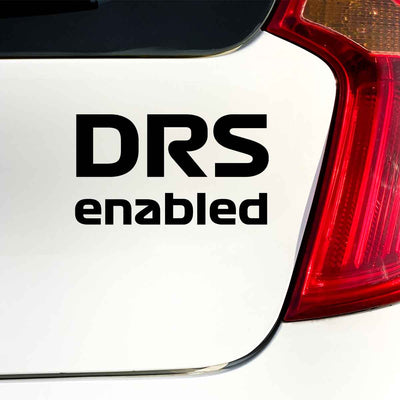 DRS enabled Sticker 