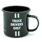 Emaille mok Daimler Truck drivers only | Nostalgic-Art