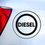 Diesel Sticker Car 10 cm