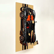 Display Frame Beige voor LEGO 1:8 Koenigsegg Sadair's Spear | 42232