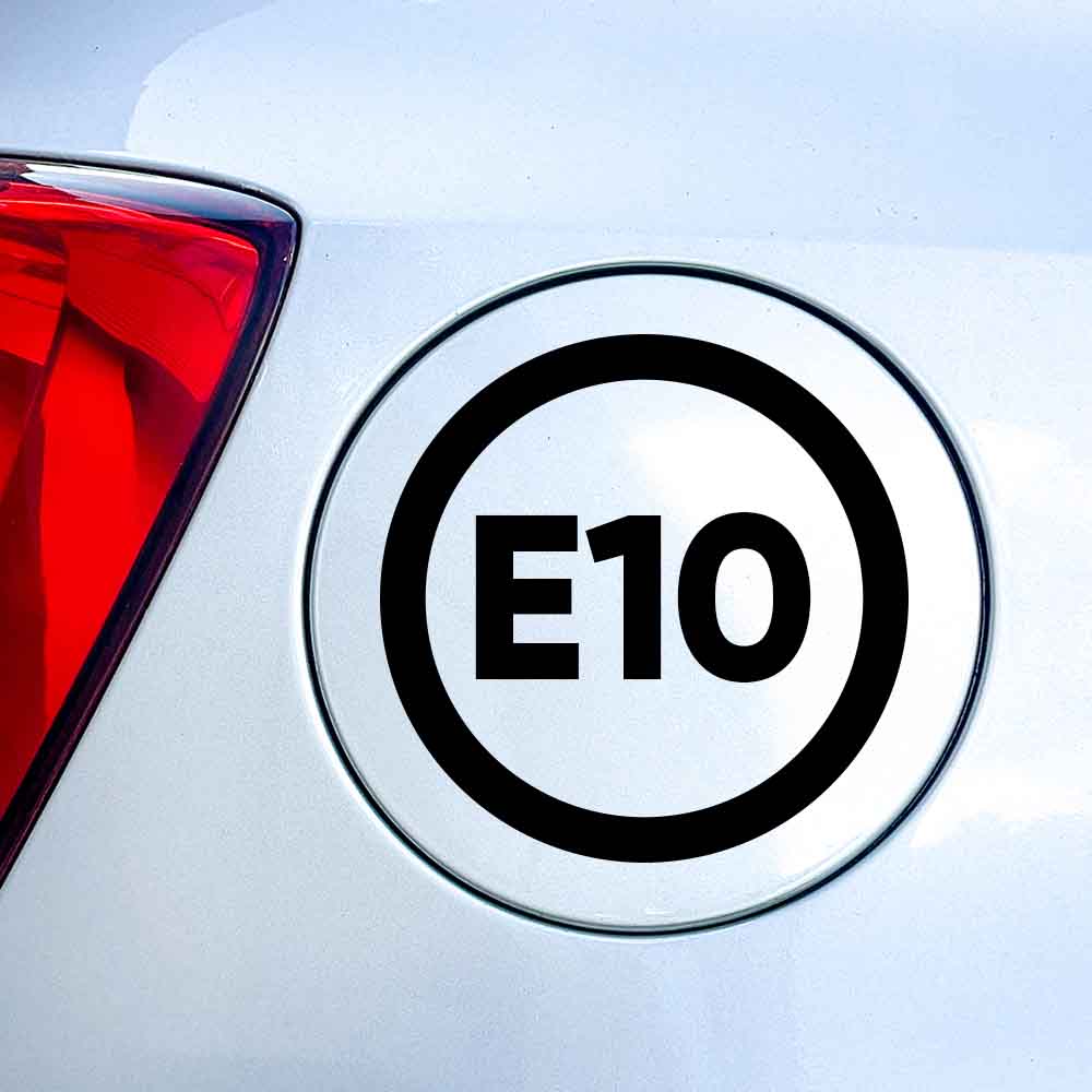 E10 Sticker Auto 10 cm