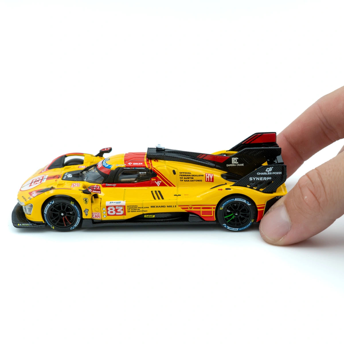 Ferrari 499P 2024 1:43 Burago Schaalmodel