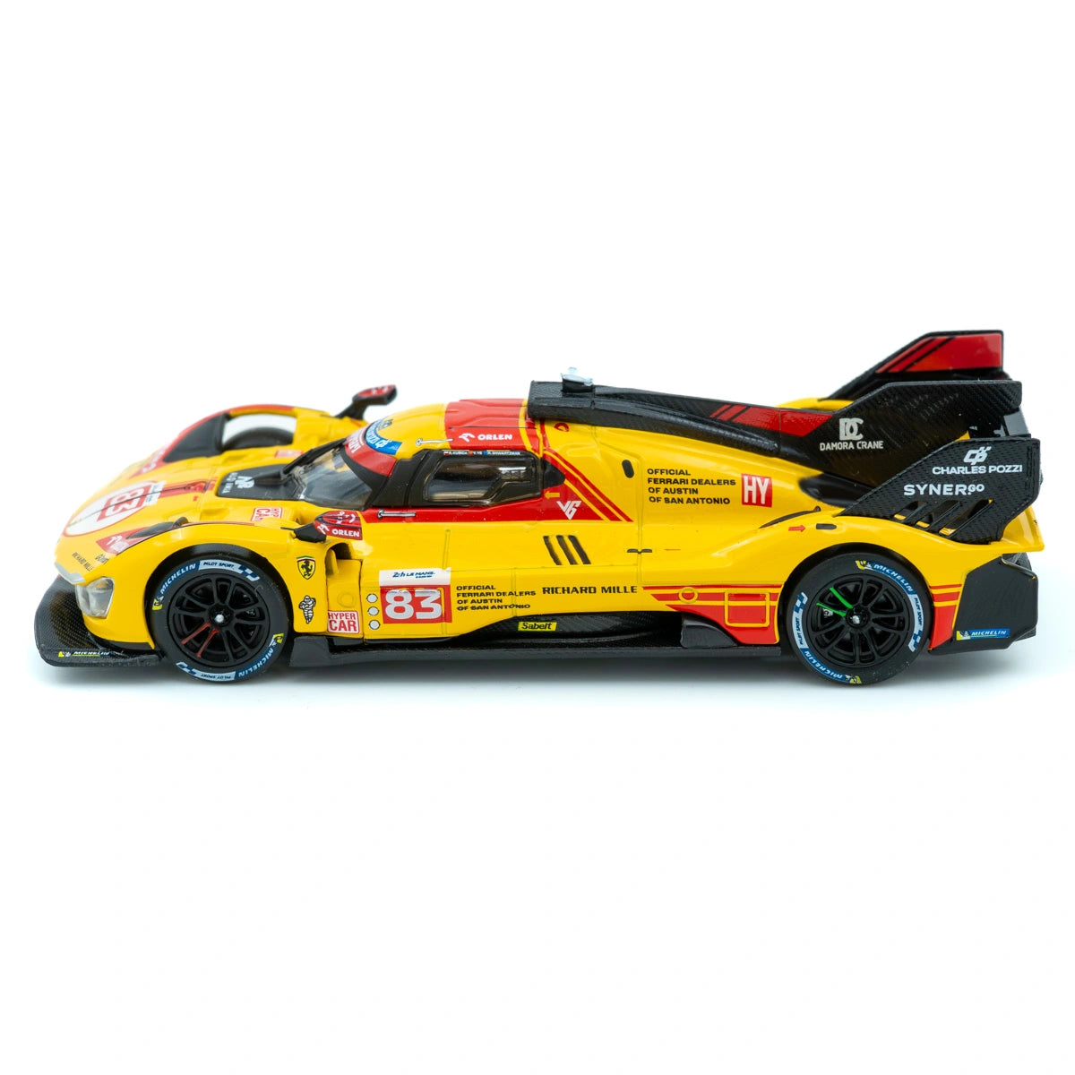 Ferrari 499P 2024 1:43 Burago Schaalmodel