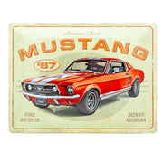 Metallschild Ford Mustang GT 1967 30x40cm | Nostalgic-Art