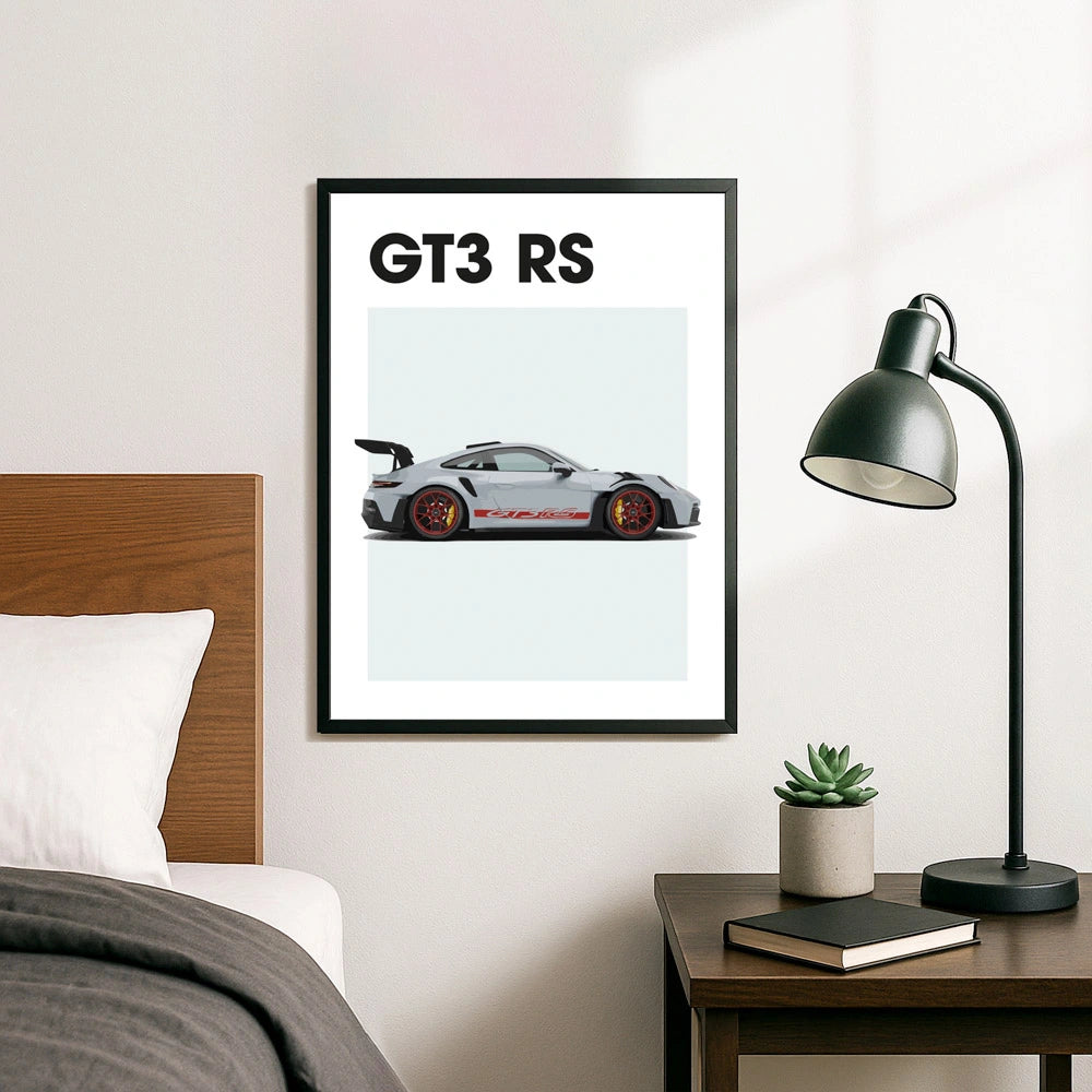 Porsche GT3 RS Auto Poster