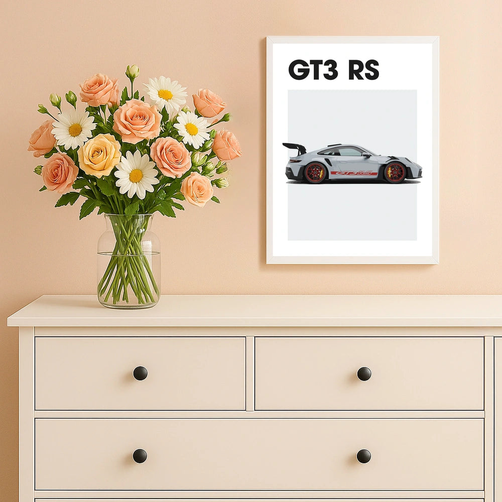 Porsche GT3 RS Auto Poster
