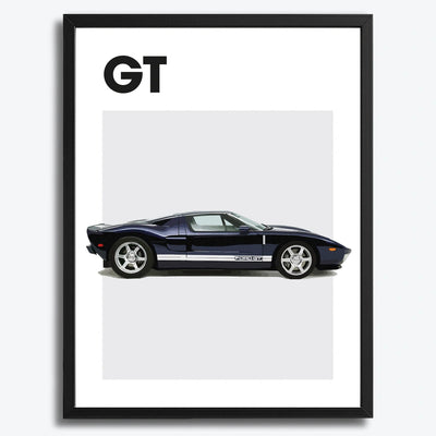 Ford GT Auto Poster