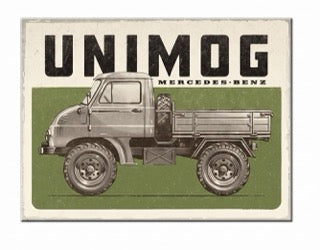 Magneet Daimler Truck Unimog Vintage | Nostalgic-Art