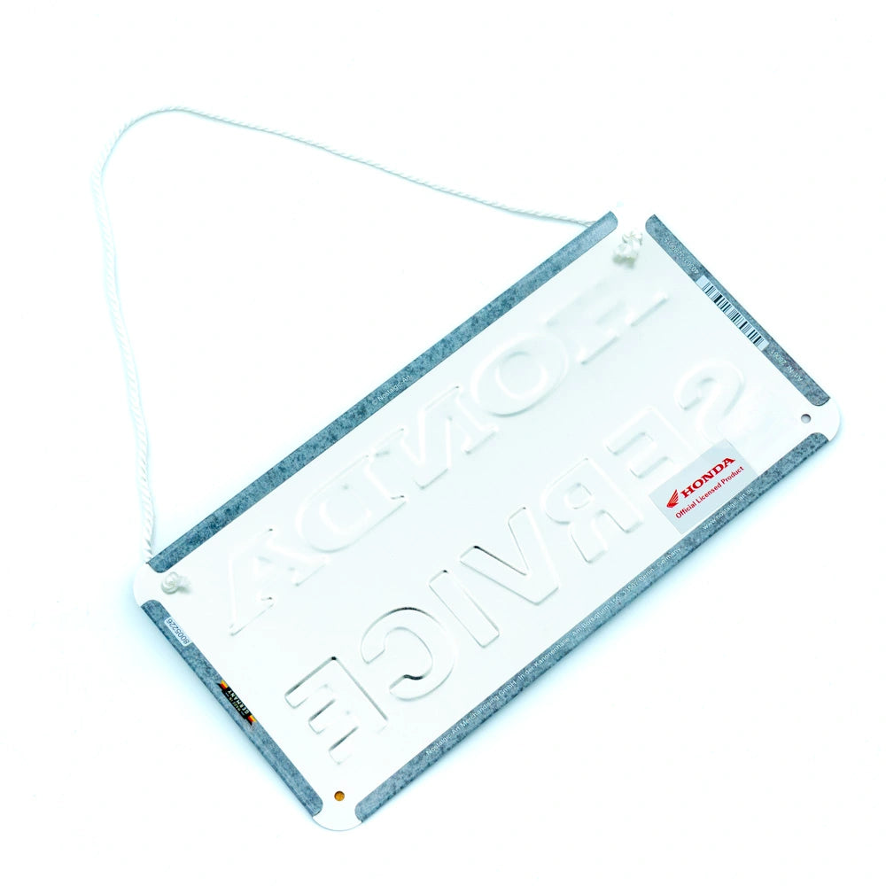 Metalen Bord Honda Motorcycle Service Hangend | Nostalgic-Art