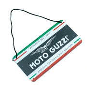 Metallschild Moto Guzzi Italian Motorcycles Hängend | Nostalgic-Art