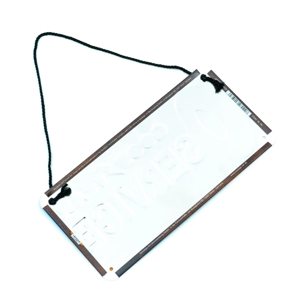 Metalen Bord Goodyear Service Hangend | Nostalgic-Art