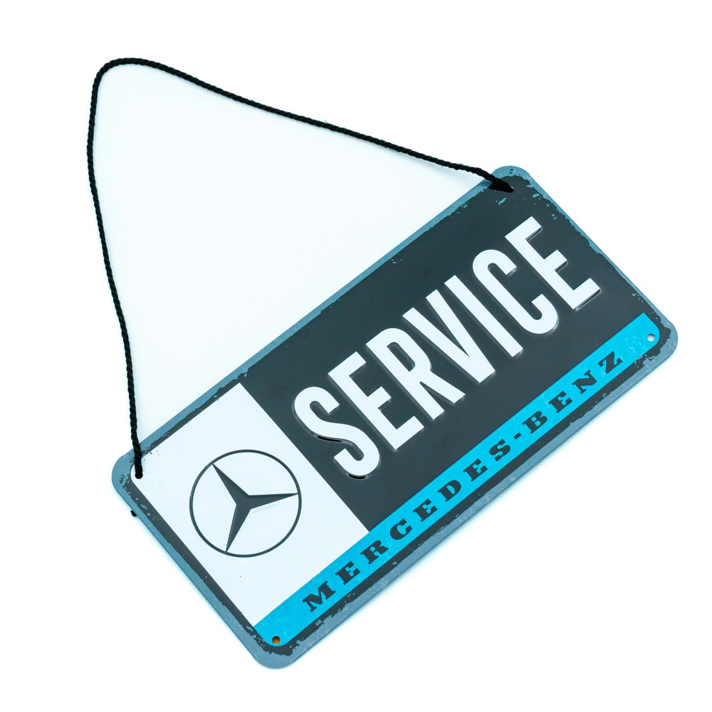Metalen Bord Mercedes-Benz Service Hangend | Nostalgic-Art