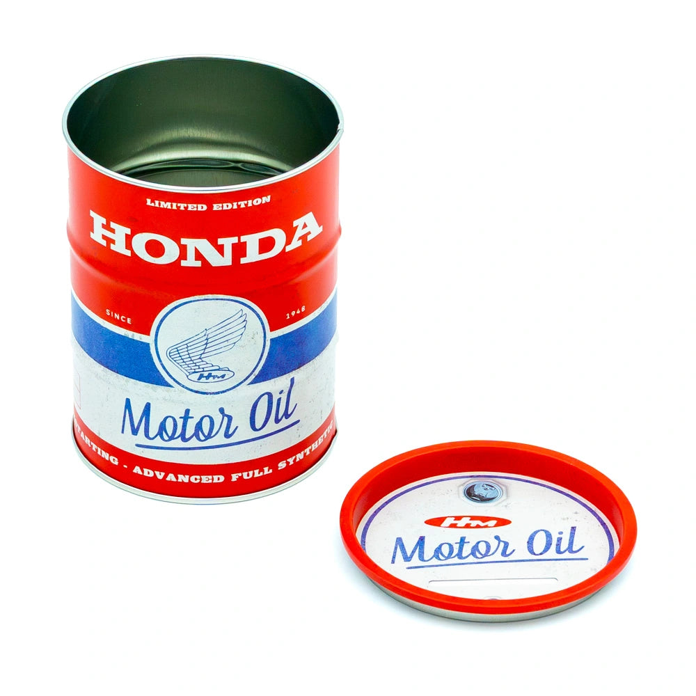 Olievat spaarpot Honda Motor Oil | Nostalgic-Art