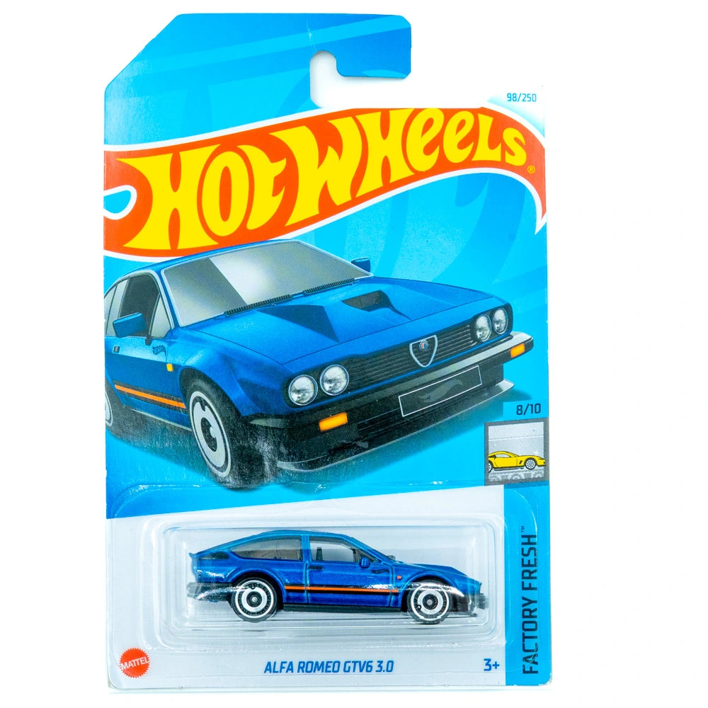 Hot Wheels Alfa Romeo GTV6 3.0 (blauw) | Amerikaanse versie