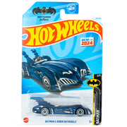 Hot Wheels Batman & Robin Batmobile (Blauw) | Amerikaanse versie
