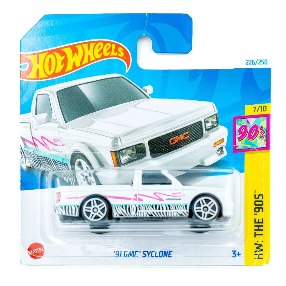 Hot Wheels '91 GMC Syclone (wit) | Europese versie