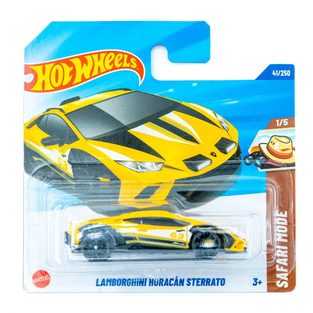 Hot Wheels Lamborghini Huracán Sterrato (geel) | Europese versie