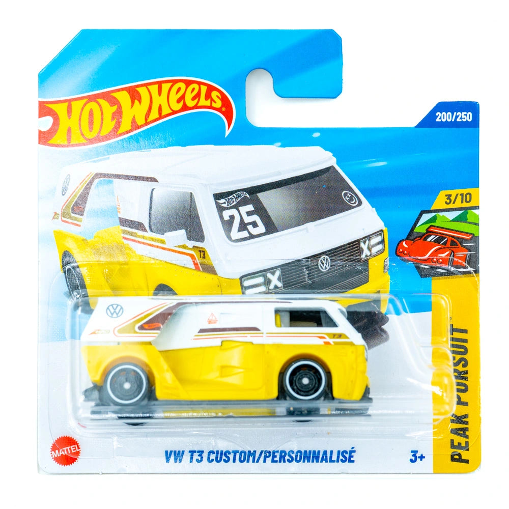 Hot Wheels VW T3 Custom (geel) | Europese versie