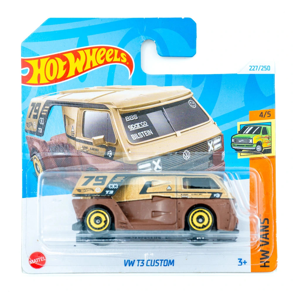 Hot Wheels VW T3 Custom (bruin) | Europese versie