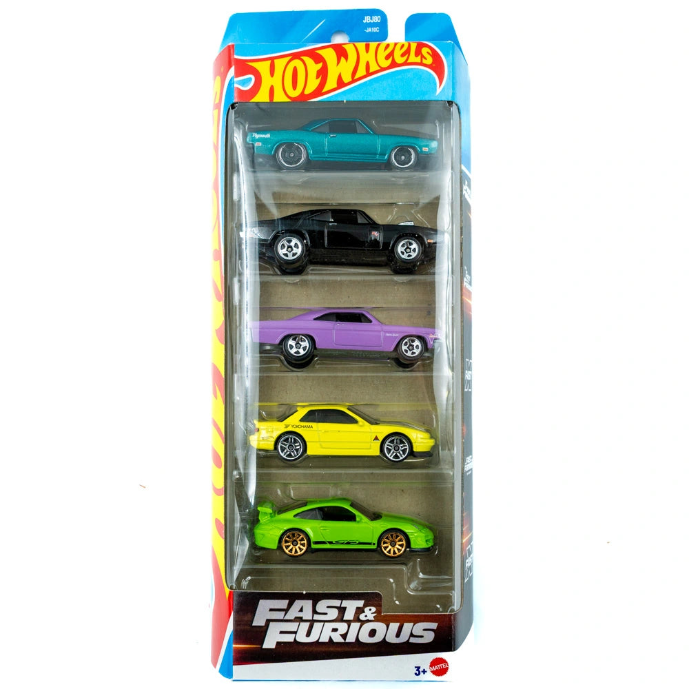 Hot Wheels Fast & Furious 5-pack