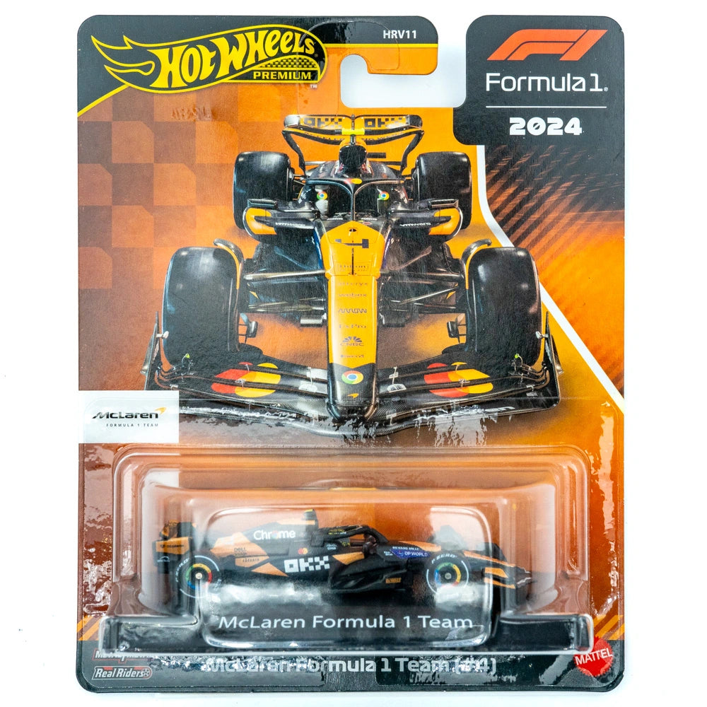Hot Wheels McLaren Formula 1 Team (#4) | Premium