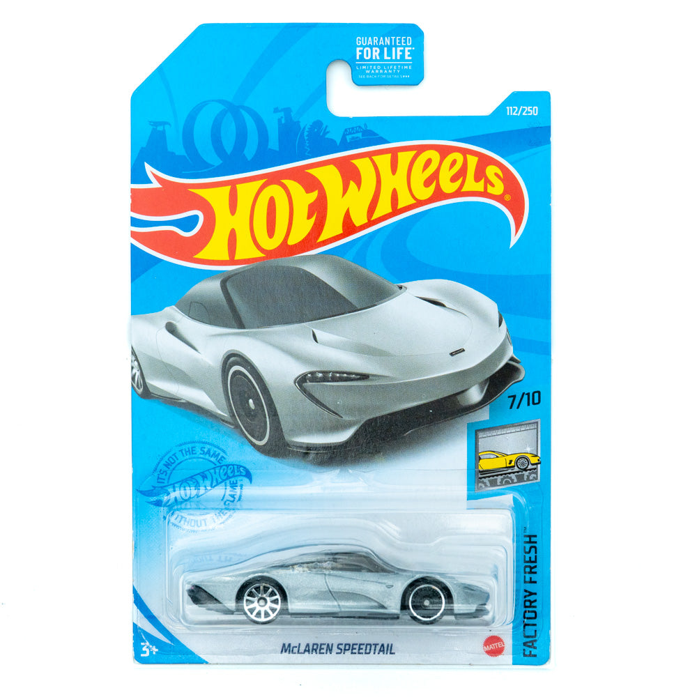 Hot Wheels McLaren Speedtail (grijs) | Amerikaanse versie