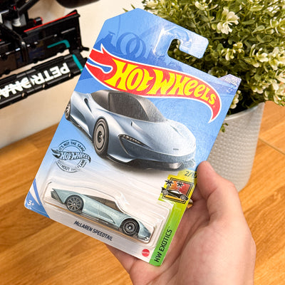 Hot Wheels McLaren Speedtail - Baby Blauw - Amerikaanse Verpakking