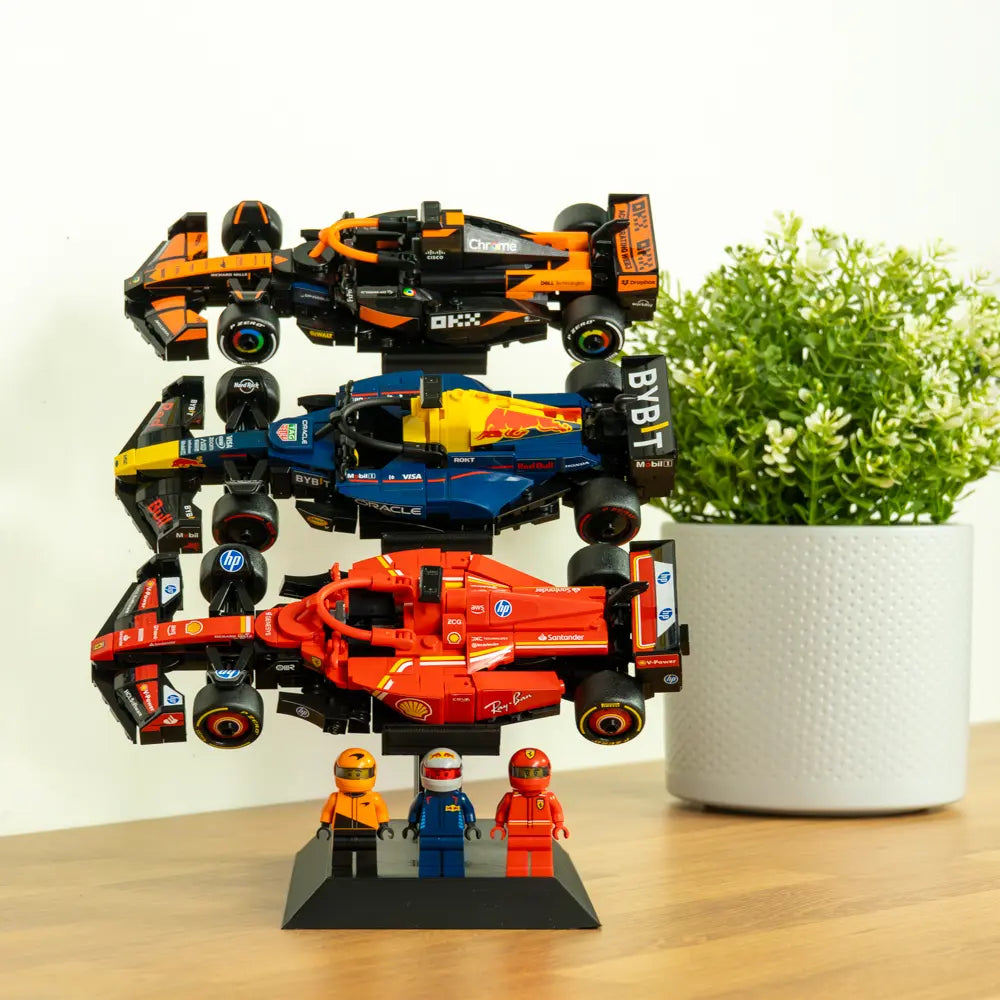 Lego Speed Champions Lego Car Table Stand For 3x LEGO Speed