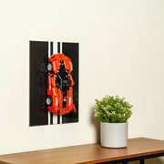 Display Frame voor LEGO Technic 1:16 Auto's Zwart