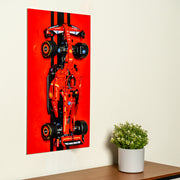 Display Frame voor LEGO 1:8 Ferrari SF-24 F1 | 42207