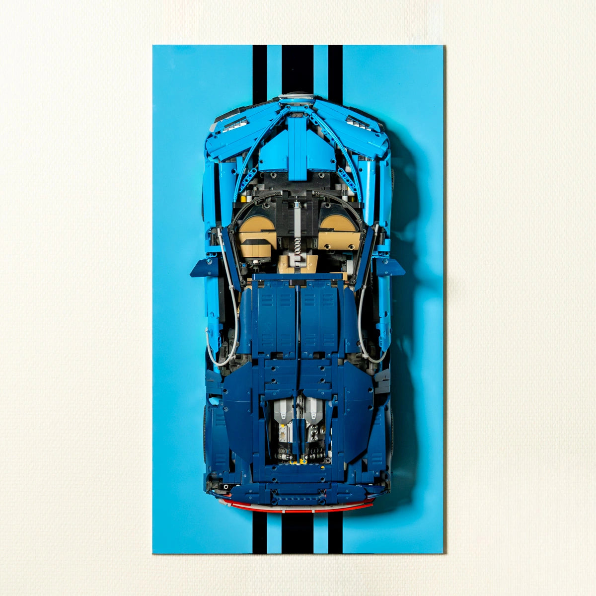 Display Frame voor LEGO 1:8 Bugatti Chiron | 42083