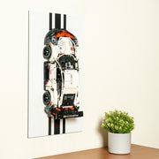 Display Frame voor 1:8 LEGO® set | wit