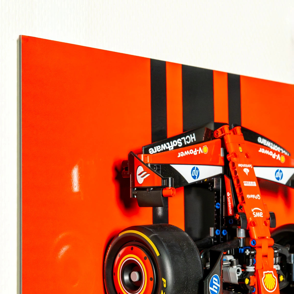 Display Frame Set (4x) voor LEGO 1:8 F1 | Ferrari SF-24, Mercedes-AMG W14, Red Bull RB20, McLaren