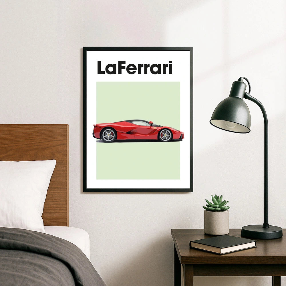 Ferrari LaFerrari Auto Poster