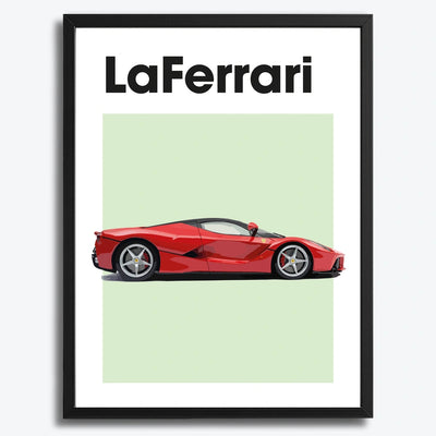 Ferrari LaFerrari Auto Poster